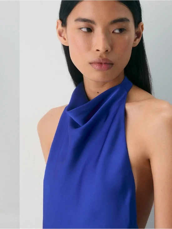 Aritzia Babaton audience mini blue dress nwt - Picture 2 of 4